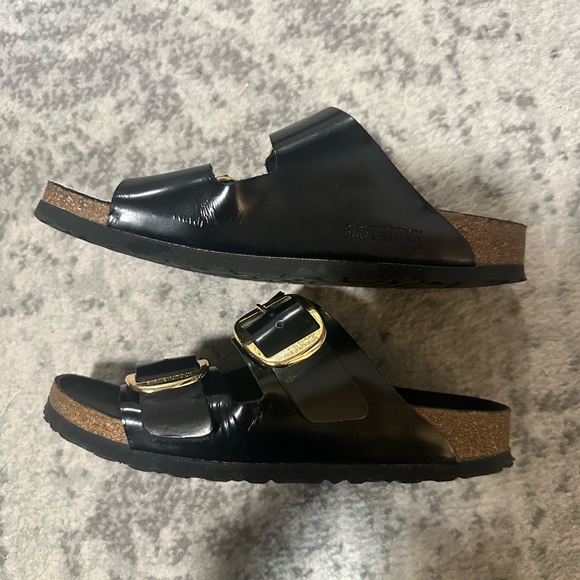 Birkenstock Arizona Big Buckle High Shine Sandal - Picture 2 of 4